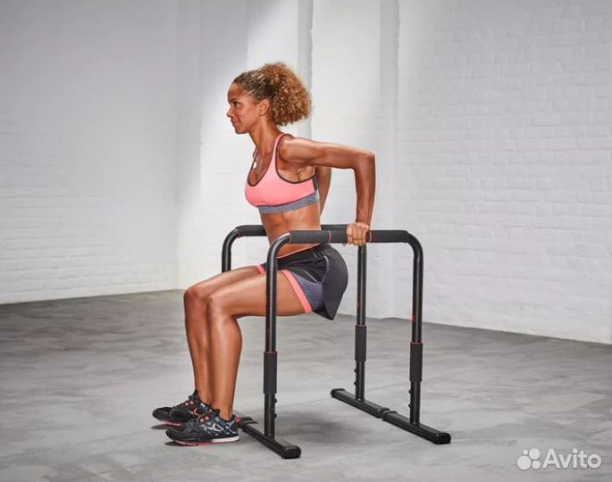 Тренажер брусья для отжиманий 100 domyos