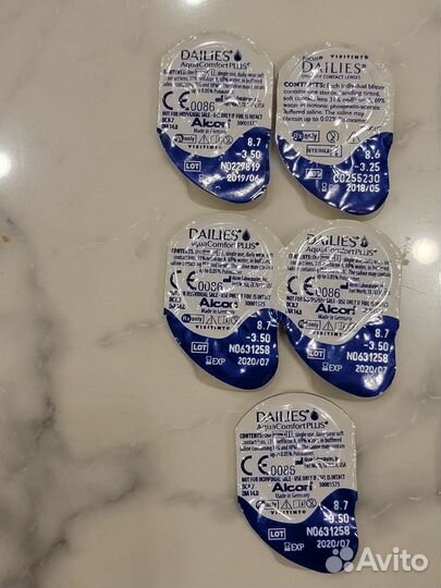 Iwear fresh однодневные линзы -3.5