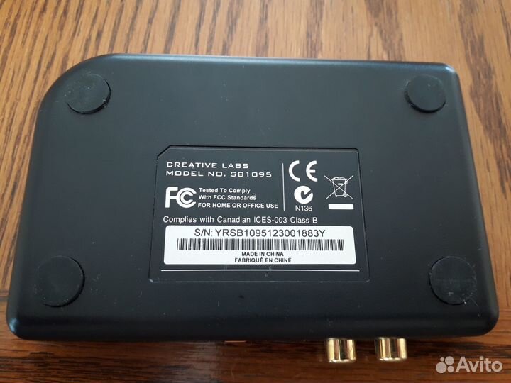 Звуковая карта creative sound blaster sb1095