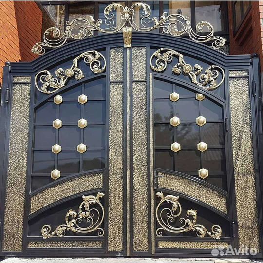 Кованые ворота