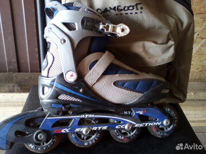 Коньки роликовые раздвижные Camelot размер 37-40