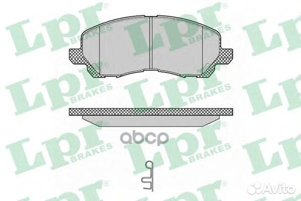 Колодки торм. дисковые 05p1347 Lpr