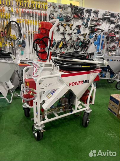 Штукатурная станция Powermix 380V
