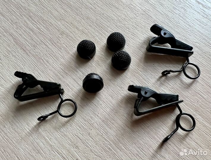 Насадки и крепления для петличных микрофонов