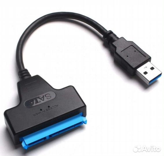 Переходник адаптер для жесткого диска SATA к USB