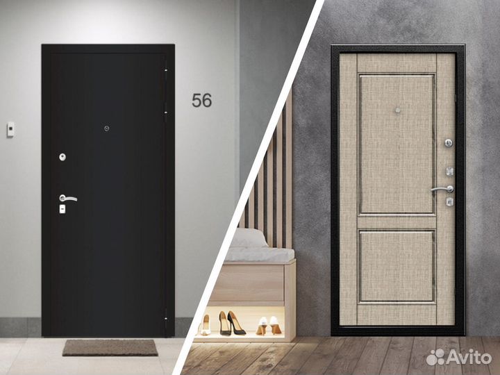 Дверь входная металлическая. Рассрочка без банка