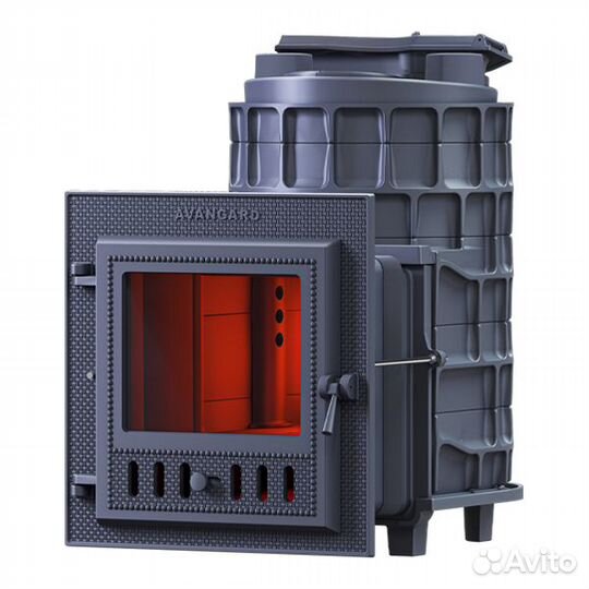 Чугунная печь для бани avangard зк 24 (М)