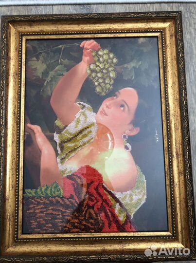 Картины из бисера