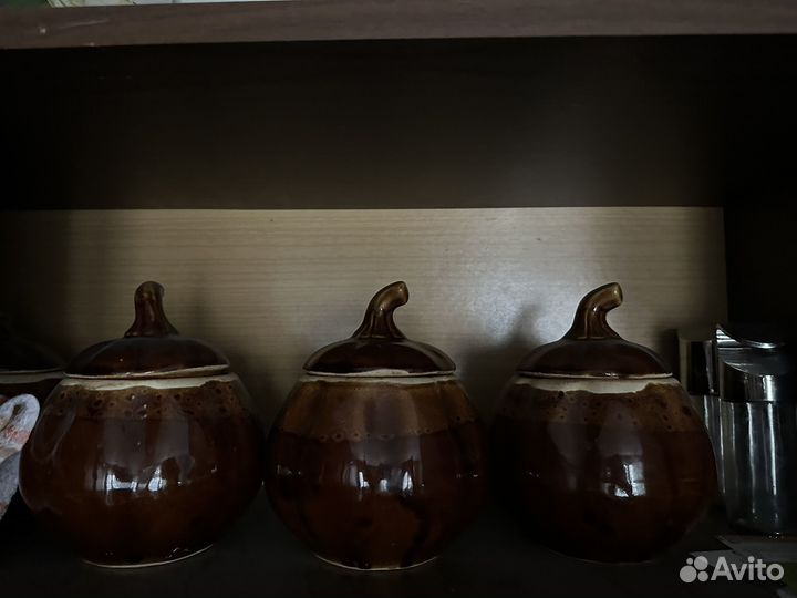 Глиняные горшочки ручной работы