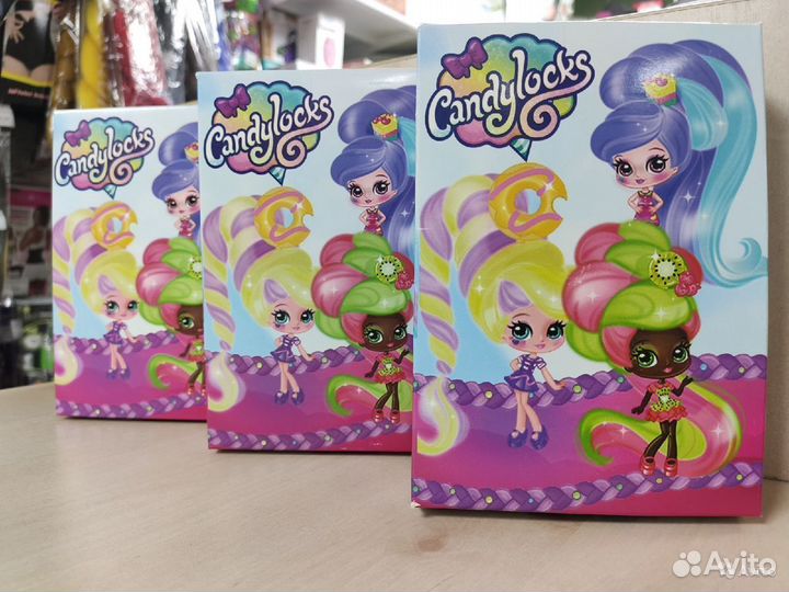 Кукла Кендилокс Candylocks с цветными волосами