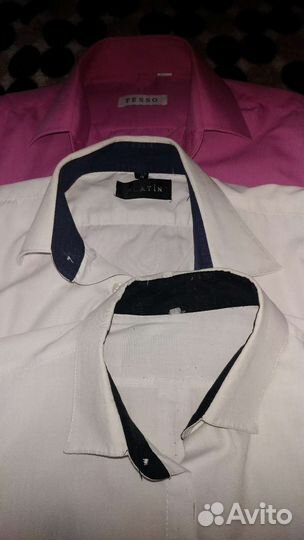 Рубашки школьные 140-146