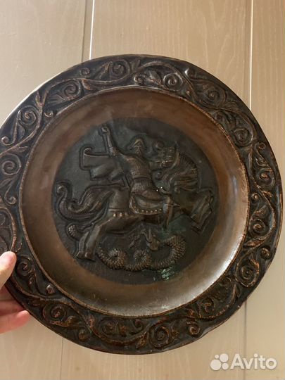 Картина медная чеканка