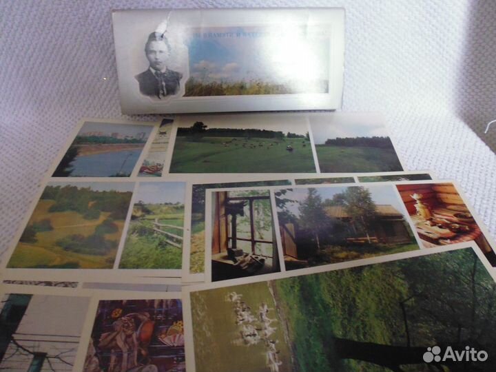 Открытки в наборах «Музеи, выставки» (советские)