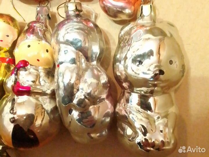 Елочные игрушки СССР