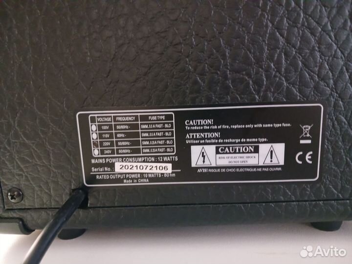 Гитарный комбоусилитель fabio G10 10watt