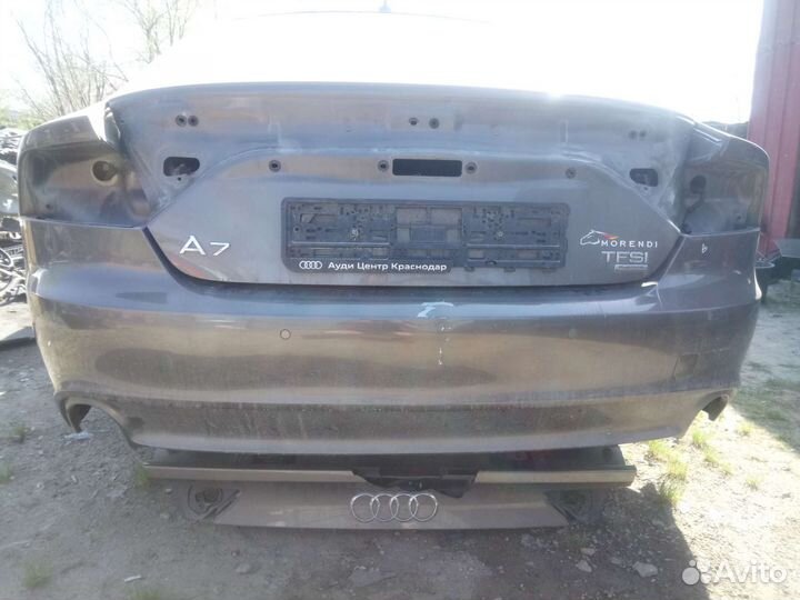 Бампер задний Audi A7 S-line 2011