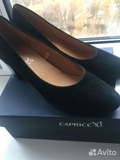 Туфли замшевые 37 размер