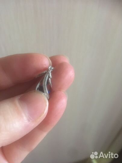 Серьги и подвеска