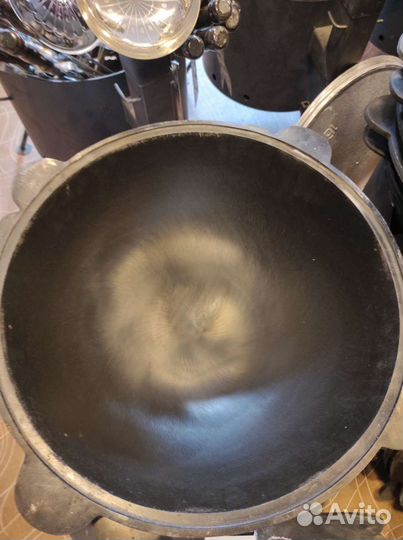 Казан Узбекский чугунный на 22л.Есть другие объемы