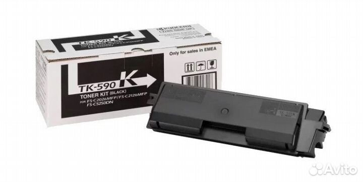 Лазерный тонер-картридж Kyocera TK-590K 1T02KV0NL0