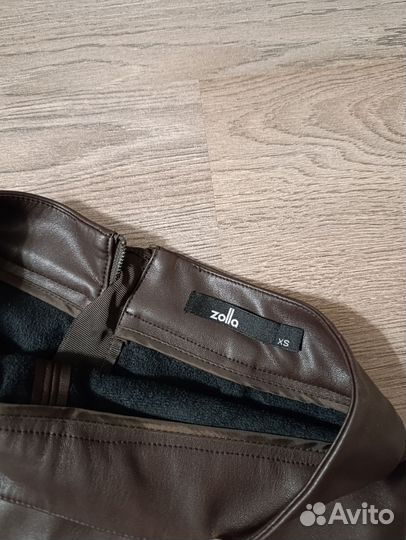 Кожаная юбка