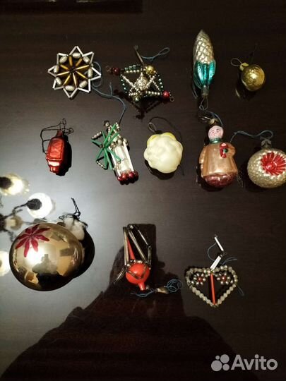 Елочные игрушки ссср, конец 50-х нас.60-х г. 20в