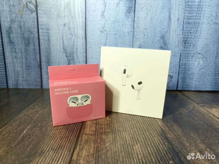 Новые AirPods 3 с гарантией и доставкой