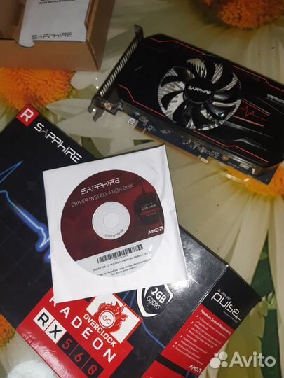Видеокарта rx560 2gb sapphire