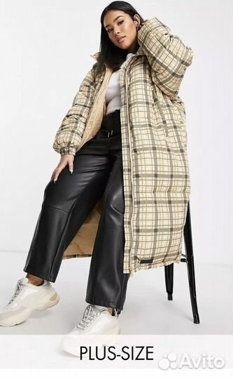 Длинная зимняя куртка sixth june