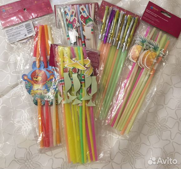 Трубочки для коктейля