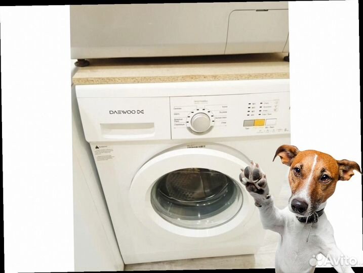 Стиральная машина Daewoo 6кг. Гарантия 1 год