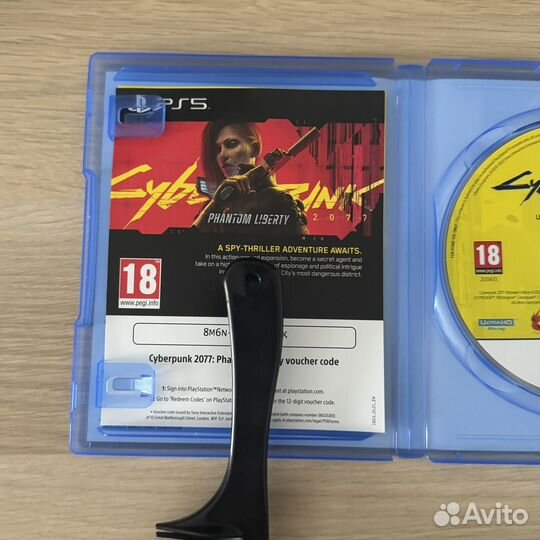 Cyberpunk 2077 phantom liberty ps5 диск