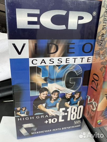 Чистая новая видеокассета VHS