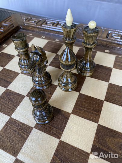 Шахматы ручной работы новые