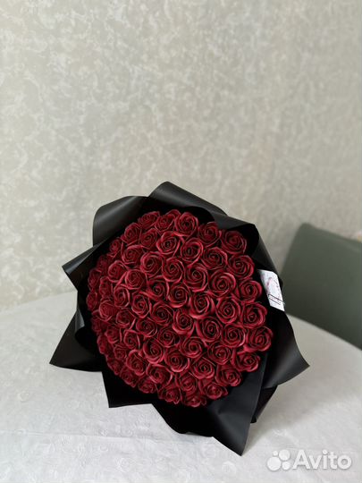 Роза мыльная букет