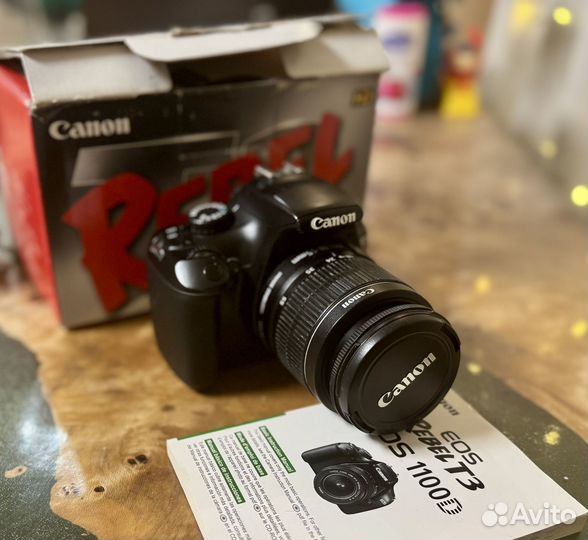 Фотоаппарат Canon RebelT3 eos1100d