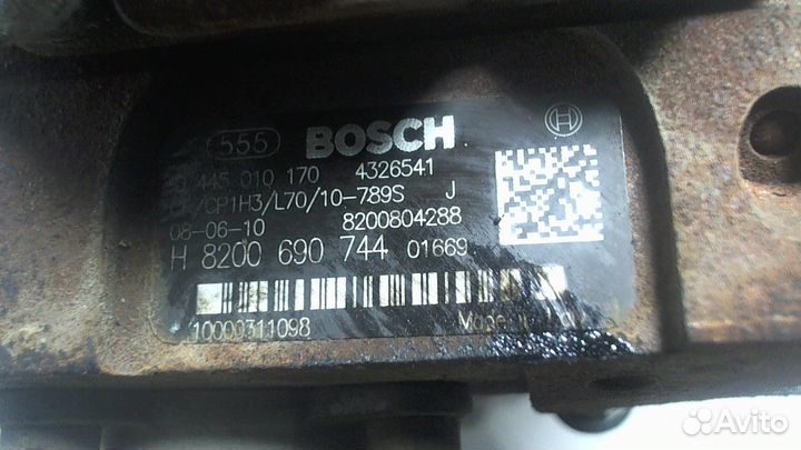 Тнвд Renault Trafic, 2008