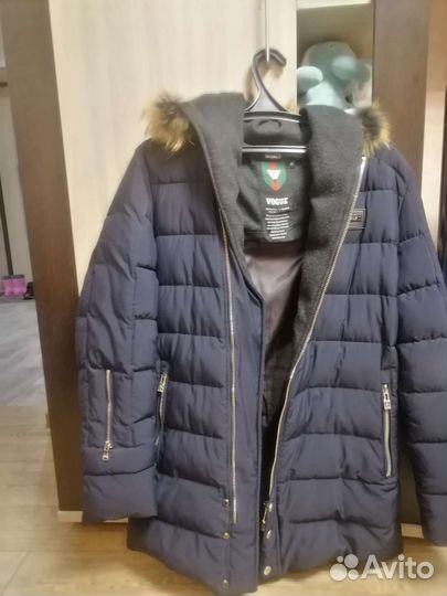 Куртка мужская зимняя размер 50-52 бу