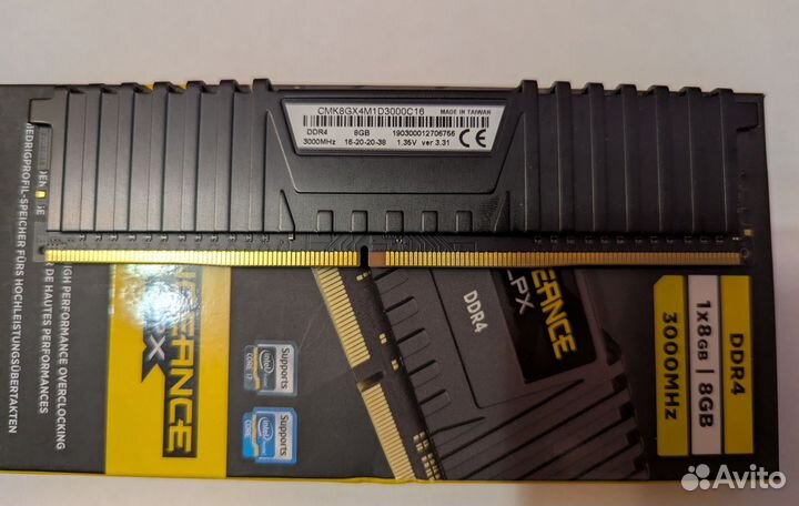 Corsair Vengeance LPX DDR4 3000mhz 16gb