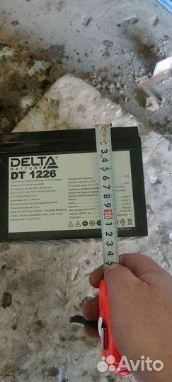 Аккумуляторная батарея Delta DT 1226