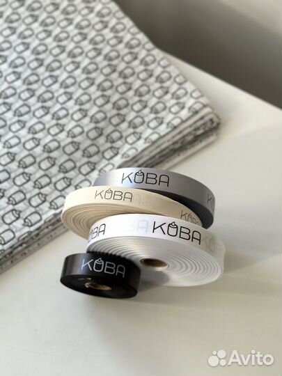 Лента с логотипом, печать на лентах