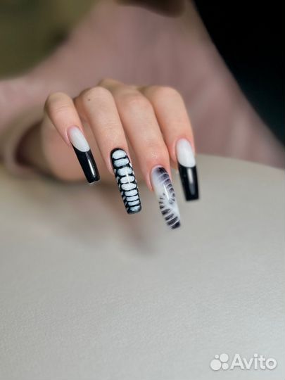 Маникюр,наращивание