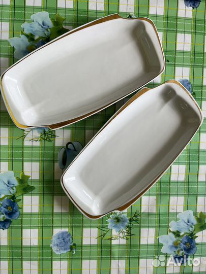 Селедочница фарфор СССР