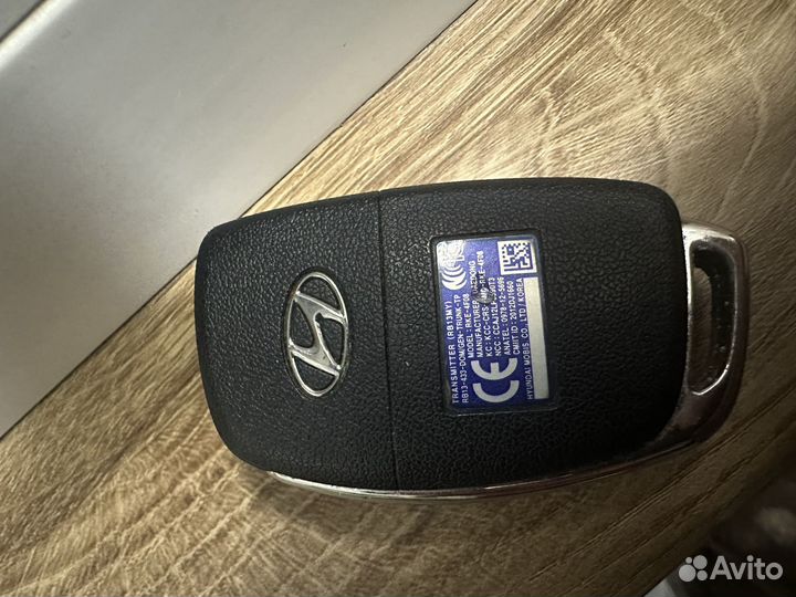 Ключ зажигания hyundai
