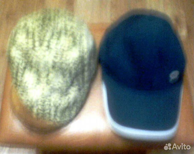 Шарфы, бейсболки и шапочки вязаные новые и б/у