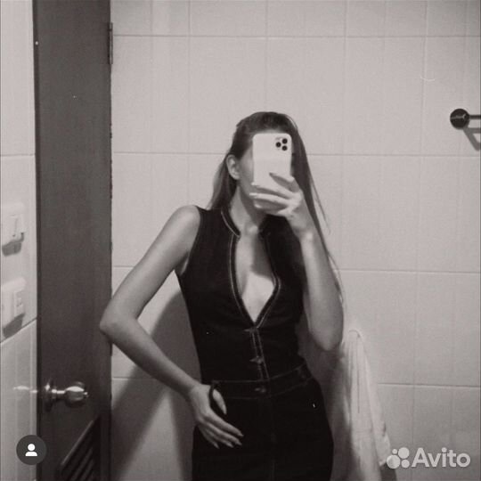 Джинсовое платье футляр