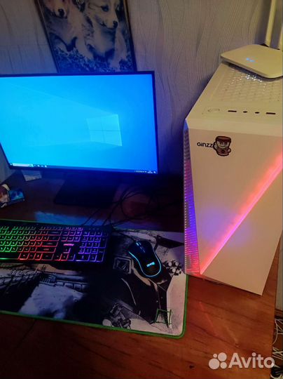 Игровой компьютер (с монитором)