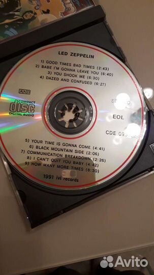 Музыкальные cd диски Led Zeppelin