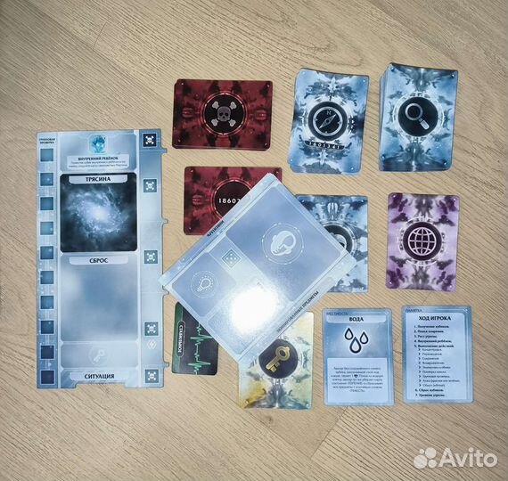 Настольная кооперативная игра Команавты