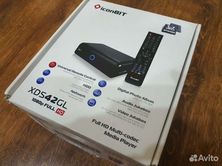 Цифровой медиа плеер iconBIT xds42gl Wi-Fi